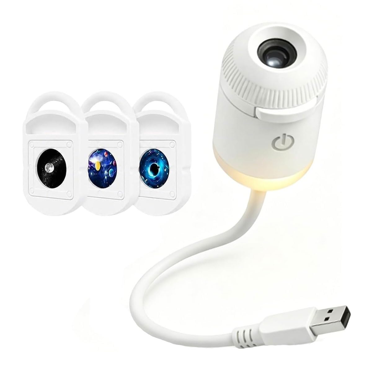 Sovtay Hd Smart Dynamic 5d Holographic Night Light Projector (3 Films)