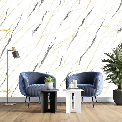 Image of VOLITO Wallpaper Luxury Shade Walls Sticker Waterproof,Oil Proof & Heat Resistant Kitchen Home,Living Room,Bedroom,Bathroom,Hotel,Pan&Shop Caounter,PVC self Adhesive(60x200) (V-107)