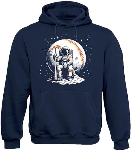 Miniatura 8 de Xtreme Apparrel Crush City Houston Space City Astronaut Men's Hoodie Sweatshirt for Baseball Fans
