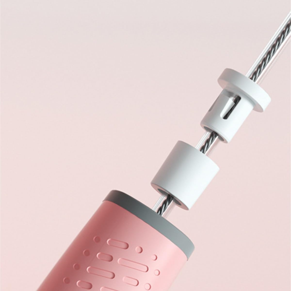 Skakanka Wyścigi Sprzęt Sportowy Ćwiczenia Fitness Utrata Masy Ciała Trening Skakanka Trening(Pink)