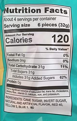 Red Bird Tropical Mix Candy Puffs | Pineapple Orange Coconut Lime Mango | 2 x 5 Ounce Bags