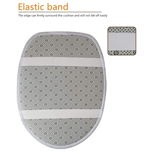 PALHERU Badematten Set 3 Teilig, 3D Badvorleger WC Vorleger Ohne Ausschnitt rutschfest Für Hänge-WC Badezimmer Waschbar… – Bild 5