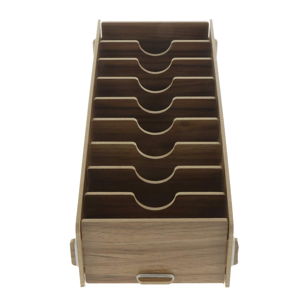 3X 9 Divisori per Scheda in Ufficio Organizer da Scrivania