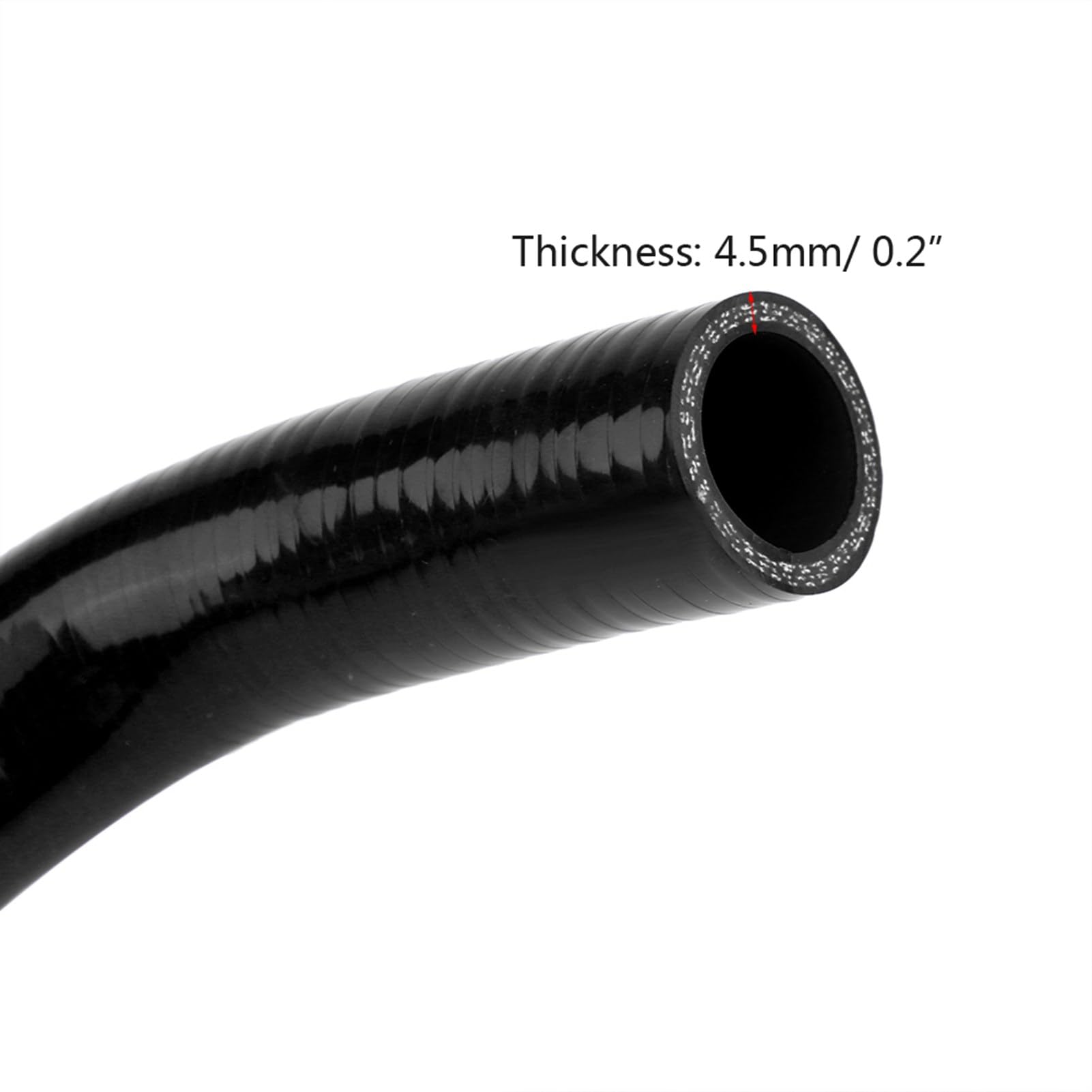 Kit 9 Tubi Radiatore Silicone Nero D15 D16 EG EK SOHC 1992-2000 | Raffreddamento Motore Resiste 260°C / 5,8 Bar, Senza Modifiche Per Tuning E Manutenzione Auto