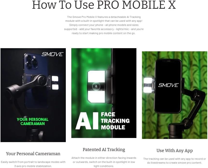 SMOVE Pro Mobile X battery compartment