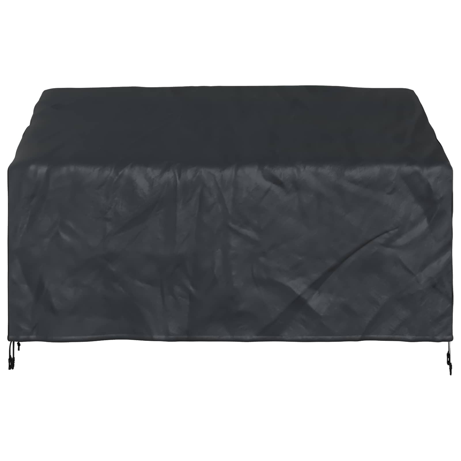 Copertura Panchina Giardino 165 x 70 x 94 cm Nero