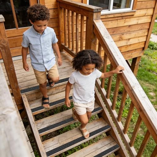 Image of 2 inch x 35' Heavy Duty Anti Slip Traction Tape, Waterproof High Grip Non Skid Strips for Indoor Outdoor Steps, Stairs, Ramps, Pool Decks and Garage