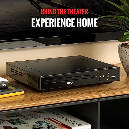 Dvd Players For Tv With Hdmi, Simple Dvd Player For Elderly, Dvd Players That Play All Regions, Cd Player For Home Stereo System - Black #TOP5