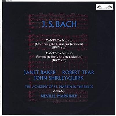 Bach: Cantatas No. 159 & 170