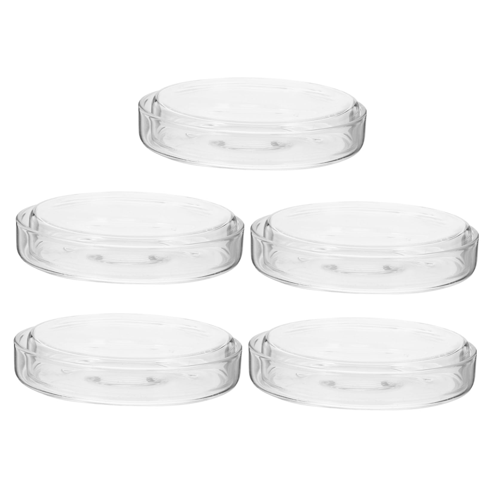 15 Piezas De Petri Placas De Agar De Bandeja De Cultivo Plato Redondo De Agar Soporte De Cultivo De Laboratorio Bandeja De Cultivo De Química Plato De Cultivo De