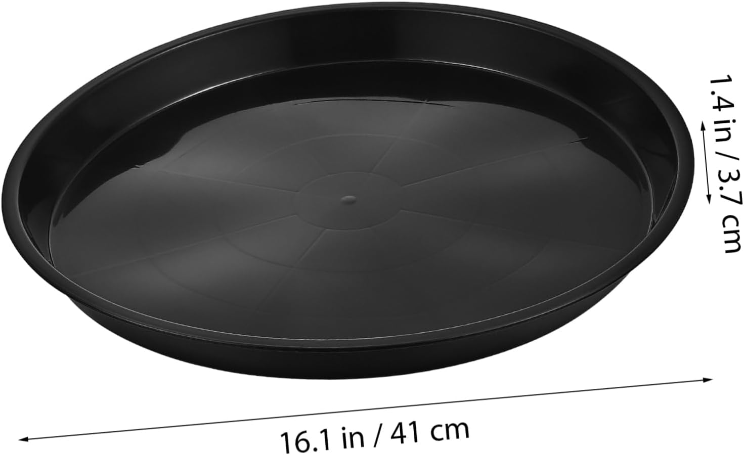 POPETPOP 10pcs Plant Pot Saucers Drainage Trays for Indoor and Outdoor Garden Use for House Plants Flower Pots and Gardening Projects