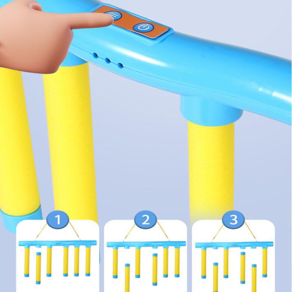 Générique Reflex Challenge Game, Catching Sticks Challenge, Drop Sticks Game Adults, Hand Eye Coordination Training, Upgrade Remote, 3 Adjustable Speed (A)