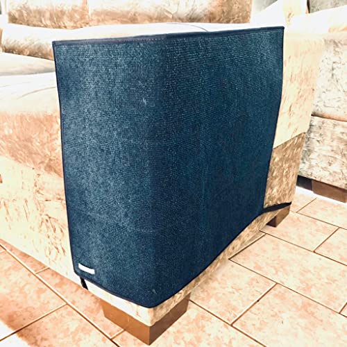 Arranhador para gatos e protetor do braço do sofá - par - tamanho 50x70 cm CORES:Azul