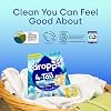 Dropps 4-in-1 Plus Oxi Laundry Detergent Pods, Crisp Breeze (63 Count) - Laundry Pods | Advanced Odor Defense | Fights Stains | Whitens & Brightens | Clean Ingredients | Plastic Free Packaging