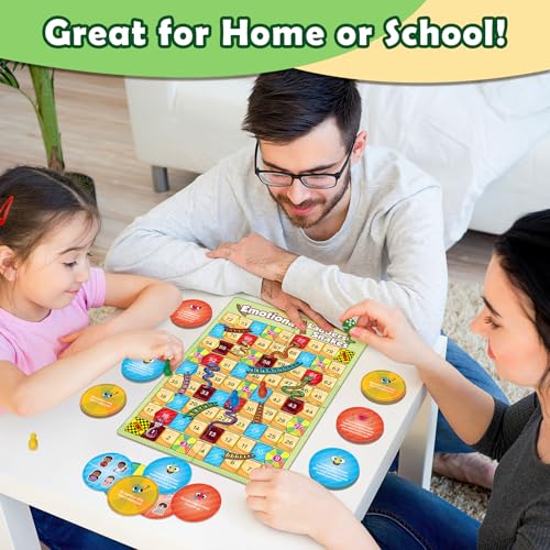 Juego de mesa educativo Emotional Ladders and Snakes para niños miniatura 7