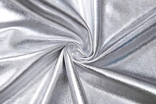 Urban CoCo Women's Shiny Flared Pleated Mini Skater Skirt - Image 7