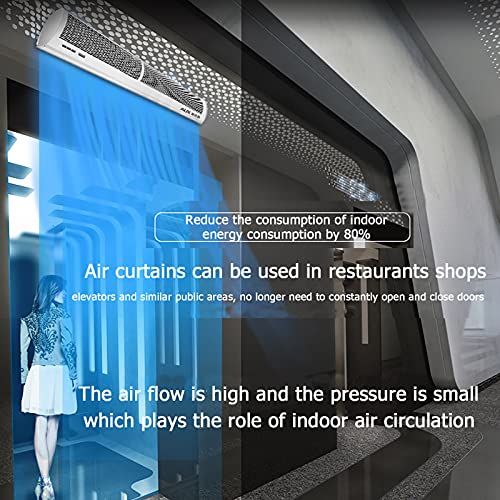 Luchtgordijnmachine Is Commercieel Stille Luchtgordijnschermen Buitenstof En Sterke Wind Luchtgordijn Is Geschikt Voor… - Image 5