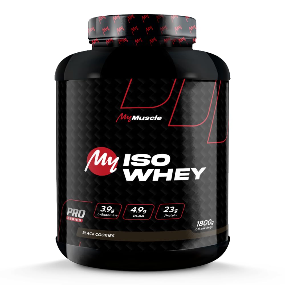 My Iso Whey (1800g) | Whey Isolate | Isolate & concentré de protéines - Black Cookies