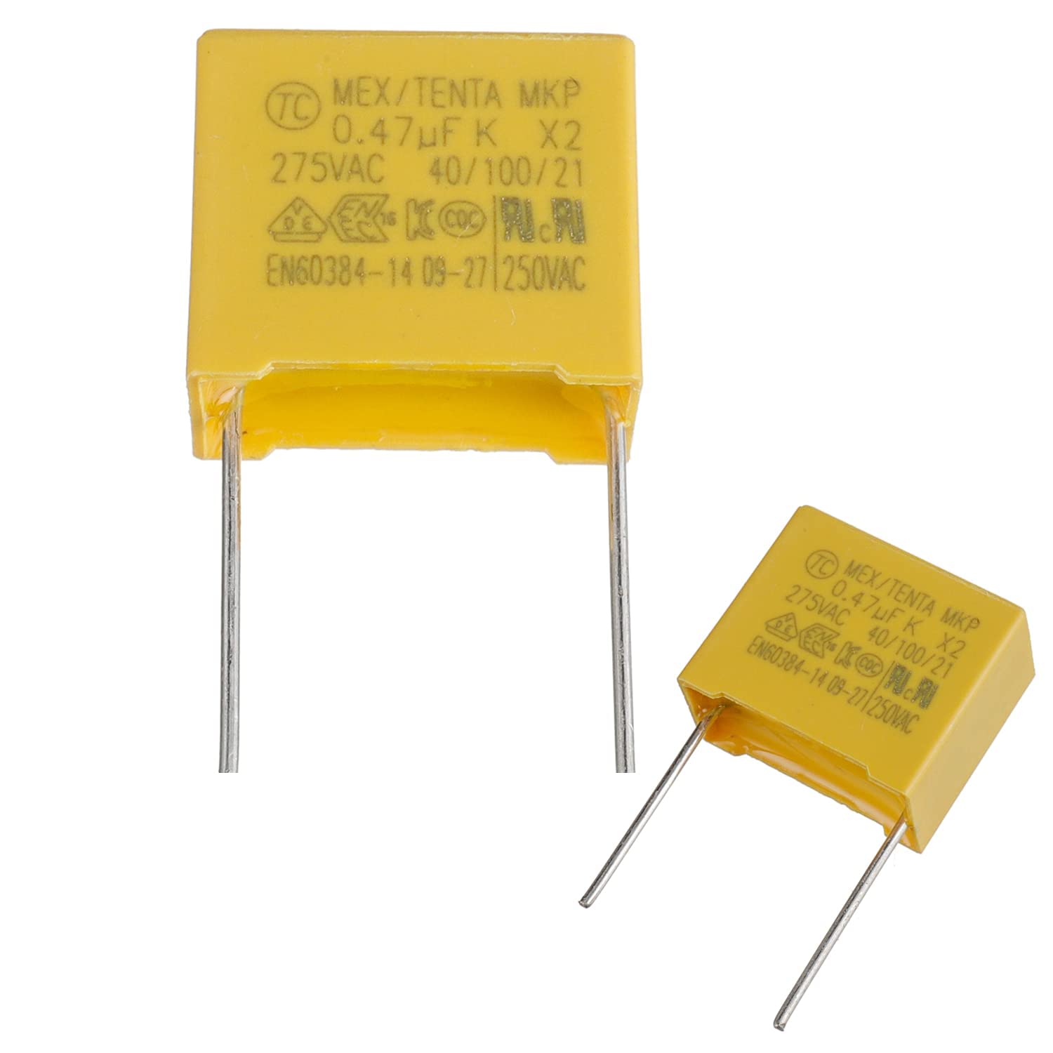 TOPALLI Capacitor 470 nF 0.47uF 470J 275V MEX X2 MKP Safety