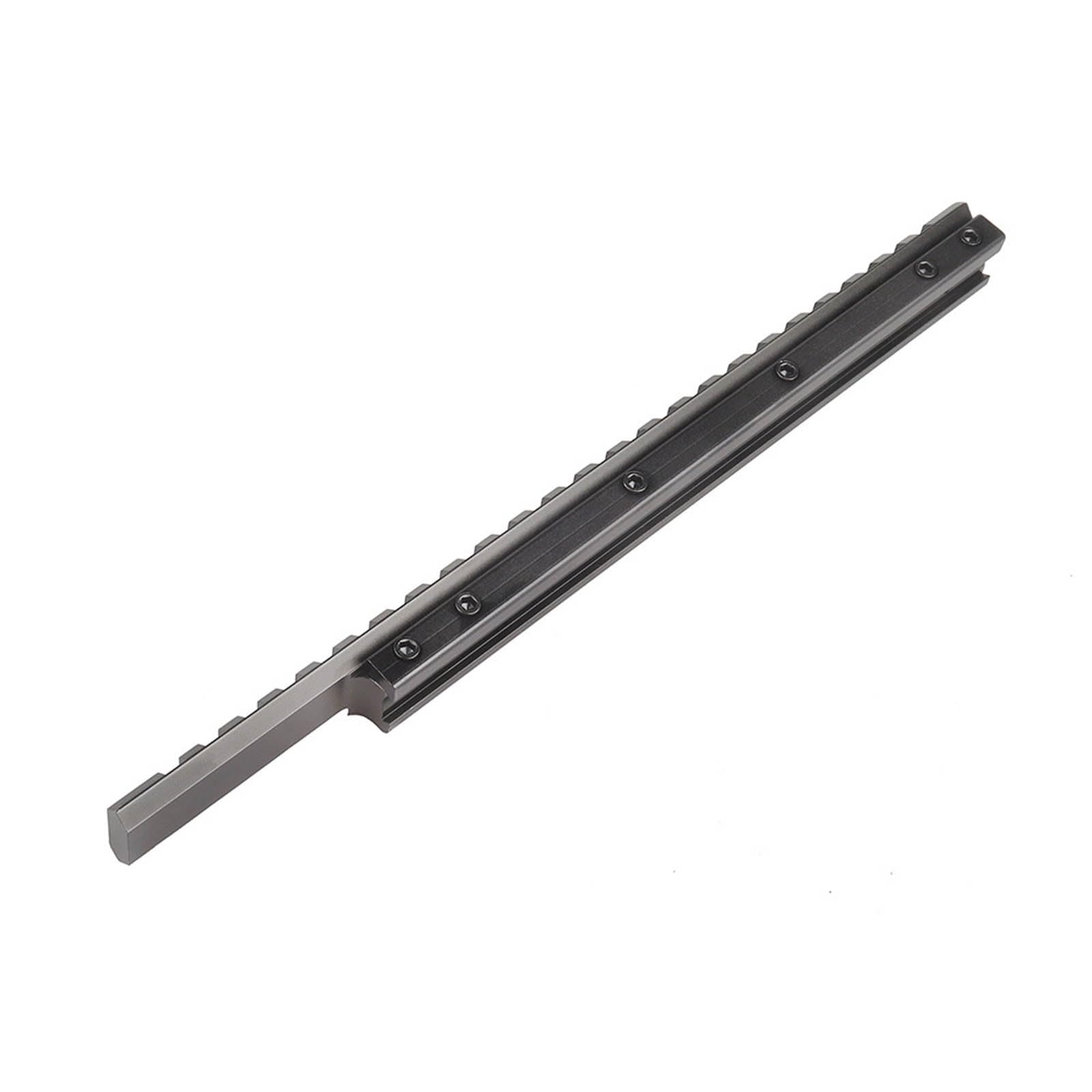 Attrezzatura Ottica Tattica Slitta Rialzata Lega Alluminio 11-20 mm Base Picatinny