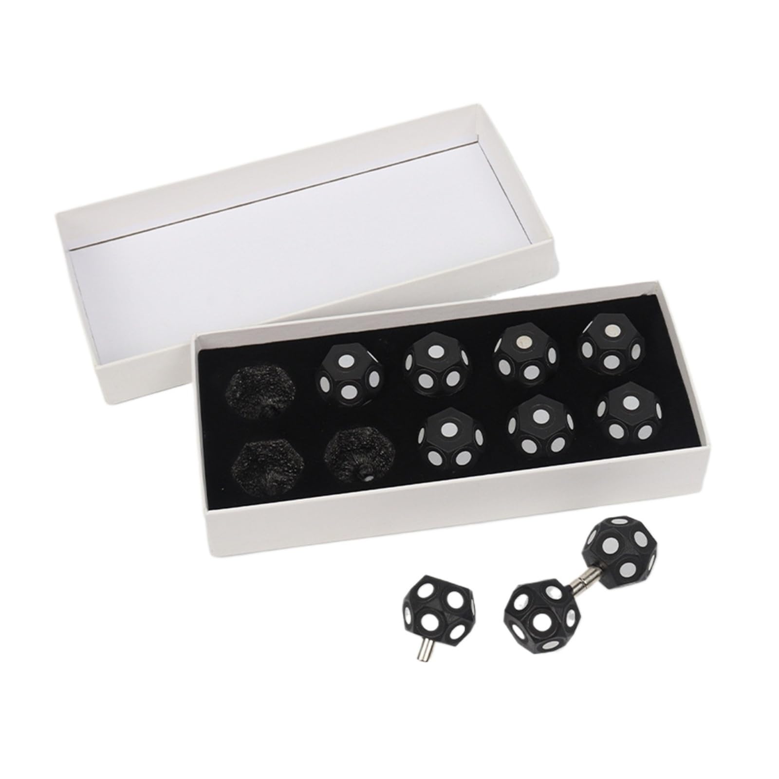 6MM 10PCS 3D Scanner Multi-Winkel Magnetische Marker Kugeln Tracking Dot Referenz Punkt Ball for 3D Scannen Verbessert die Genauigkeit