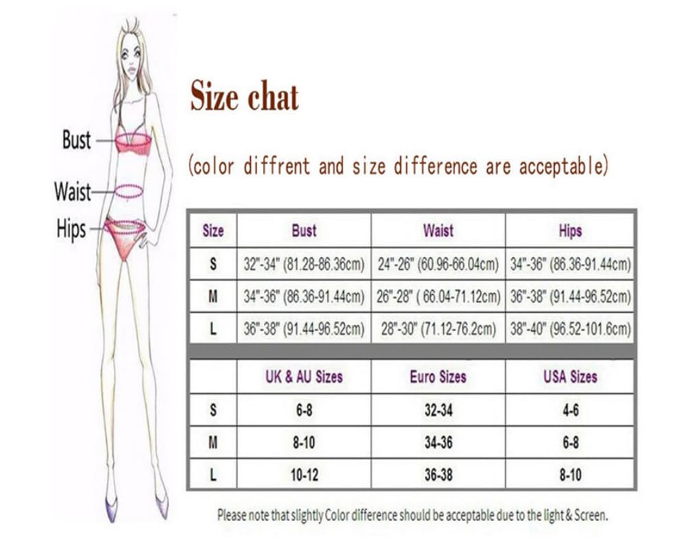 Traje de baño para mujer, bikini de cintura alta, con almohadillas de sostén, tirantes, color sólido, tres puntos — view 6