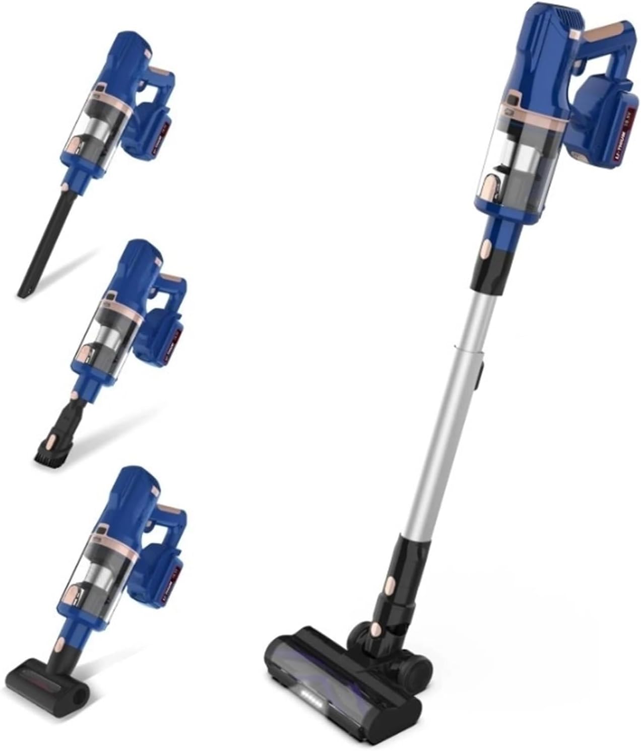 V11 Cordless Vacuum Cleaner | 30KPa 300W Suction | Compatible With UMLO, 6-in-1 Lightweight Design | 4000mAh Battery 60mins Runtime