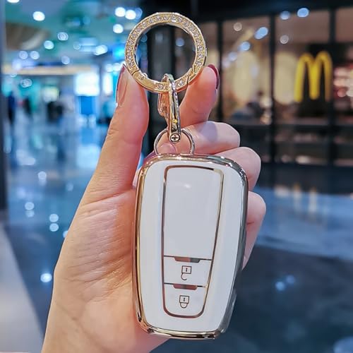 Funda para llave Toyota Corolla y Camry: protector de mando a distancia TPU 2