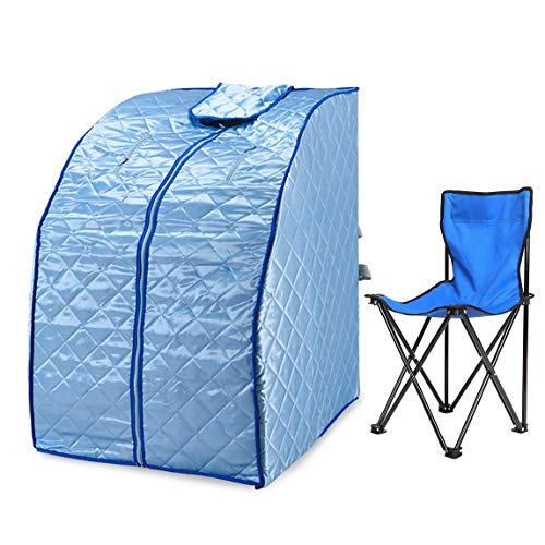 ZFF Far Infrared Sauna With Chair Portable Heater Sauna Box Indoor Folding Sauna Steam Cabin Personal Spa Lose Weight And Remove Toxin