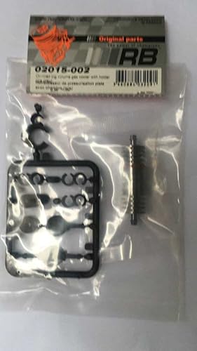 KTRC0215002 RC Coche Barco Helicóptero Avión Nitro Gas Motor RB Aleación Filtro de combustible Enfriador wLínea Clips 15 18 110 112 HPI km hsp losi