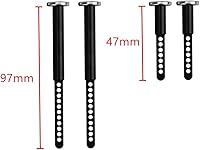 Vista 4 de Metal Front and Rear Extended Body Post Mounts Shell Column with Magnet for 1/10 RC Crawler Car Axial SCX10 II 90046