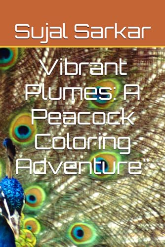 Vibrant Plumes: A Peacock Coloring Adventure"