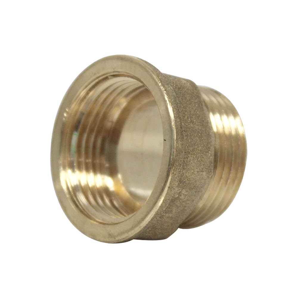 Raccord laiton à visser - Lot de 25 Mamelons Laiton Egal Mâle/Femelle 3/4" (20/27) -