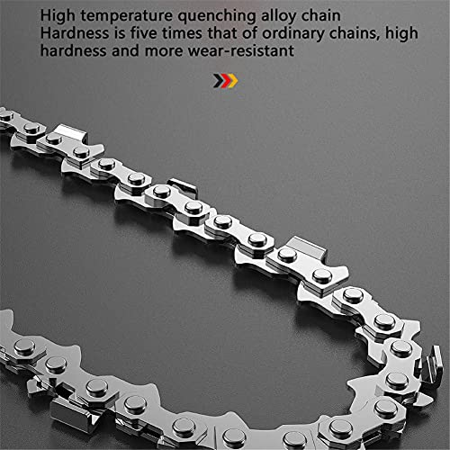 ROSG Elektrische Mini-Kettensäge, 21-V-Kettensäge, 13,12-Zoll-Ketten-Kupfermotor, 15/30-AH-Lithiumbatterie und schnelles… – Bild 6