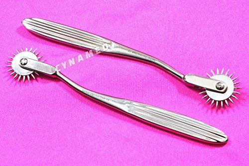 New-2-German-Stainless-7-Wartenberg-Pin-Wheel-Stainless-Steel-Nerve-Tester-AQUALTY