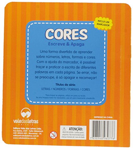 Cores: Escreve e Apaga