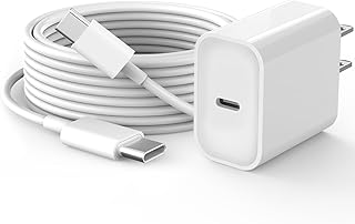 iPhone 15 Charger Fast Charging,[Apple MFi Certified]20W USB C Wall Charger iPad Block iPhone 15 Charging Cable for iPhone 15 Plus/15 Pro/15 Pro Max/iPad Mini6/iPad Air4/iPad Pro 12.9/iPad Pro 11inch