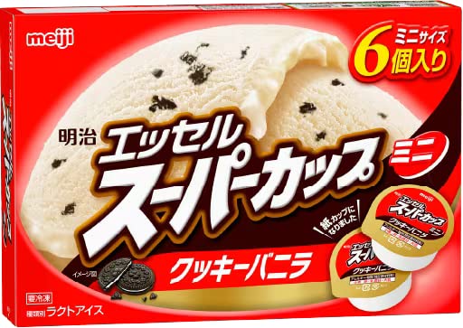 Amazon.co.jp: 明治 スーパーカップミニクッキーバニラ 90ml×6個×8個