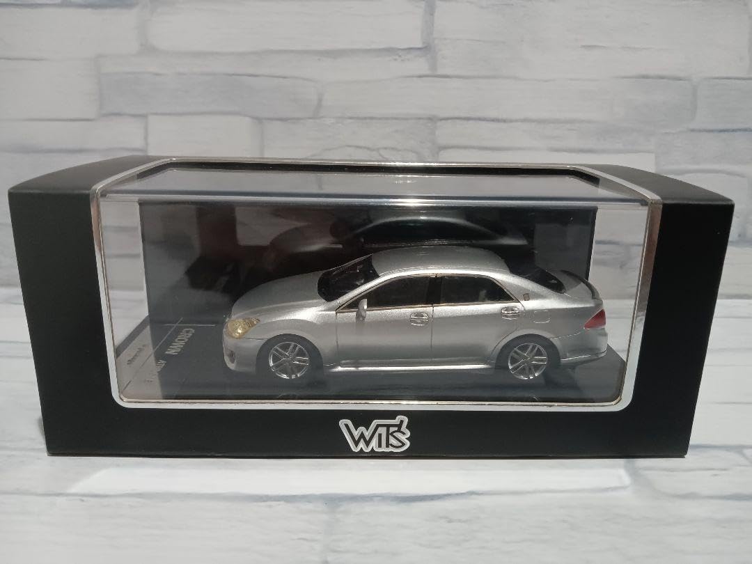 1/43 Wits　トヨタ　クラウンアスリート 200系　ミニカー　シルバー Amazon.co.jp: 1 43 Wits クラウンアスリート 200系 ミニカー