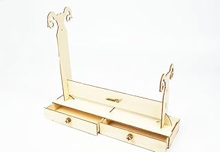 Dancing Wings Hobby Balsa Wood Plywood Airplane Display Holder/Support/Bracket/Carriage for Balsa Wood Foam Aircraft VT01