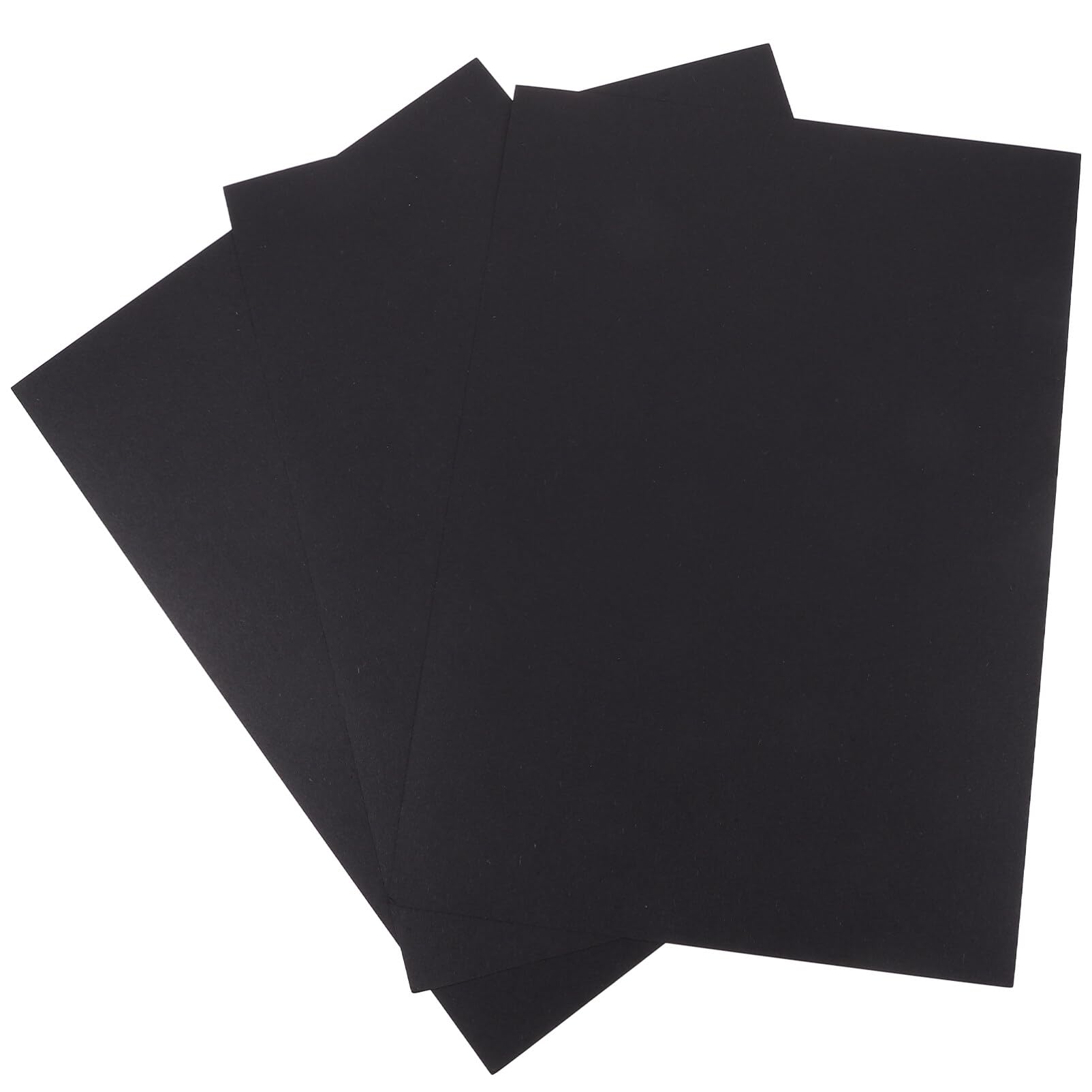 Papier Cartonné Noir A4 100 Pièces pour Loisirs Créatifs et Dessin