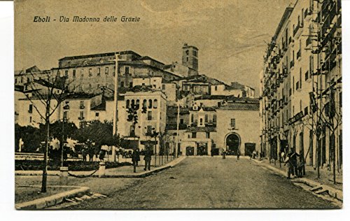 1934 Eboli Via Madonna delle Grazie Guller Salerno Frosinone FP B/N VG ANIM Cartolina Postale