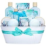 ⛱[ El aroma fresco del océano ]-El fresca aroma del océano de cestas de regalo para mujer te recordará pensar en tu playa favorita en tu profundo recuerdo. Estarás de ánimo para unas vacaciones sin siquiera salir. El fragancia del océano es duradero y seguro que te dará la relajación que has estado anhelando.