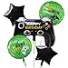 5 Pcs Video Game Party Decoration, Level Up Birthday Balloonsï¼ŒVideo Game Foil Balloon for Game On Birthday Party Supplies
