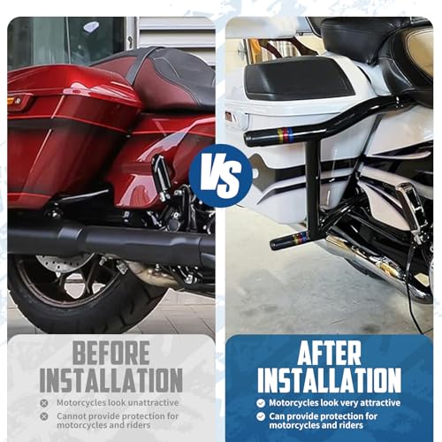 Protector Trasero de Alforjas para Harley Touring 2009-2025 miniatura 4