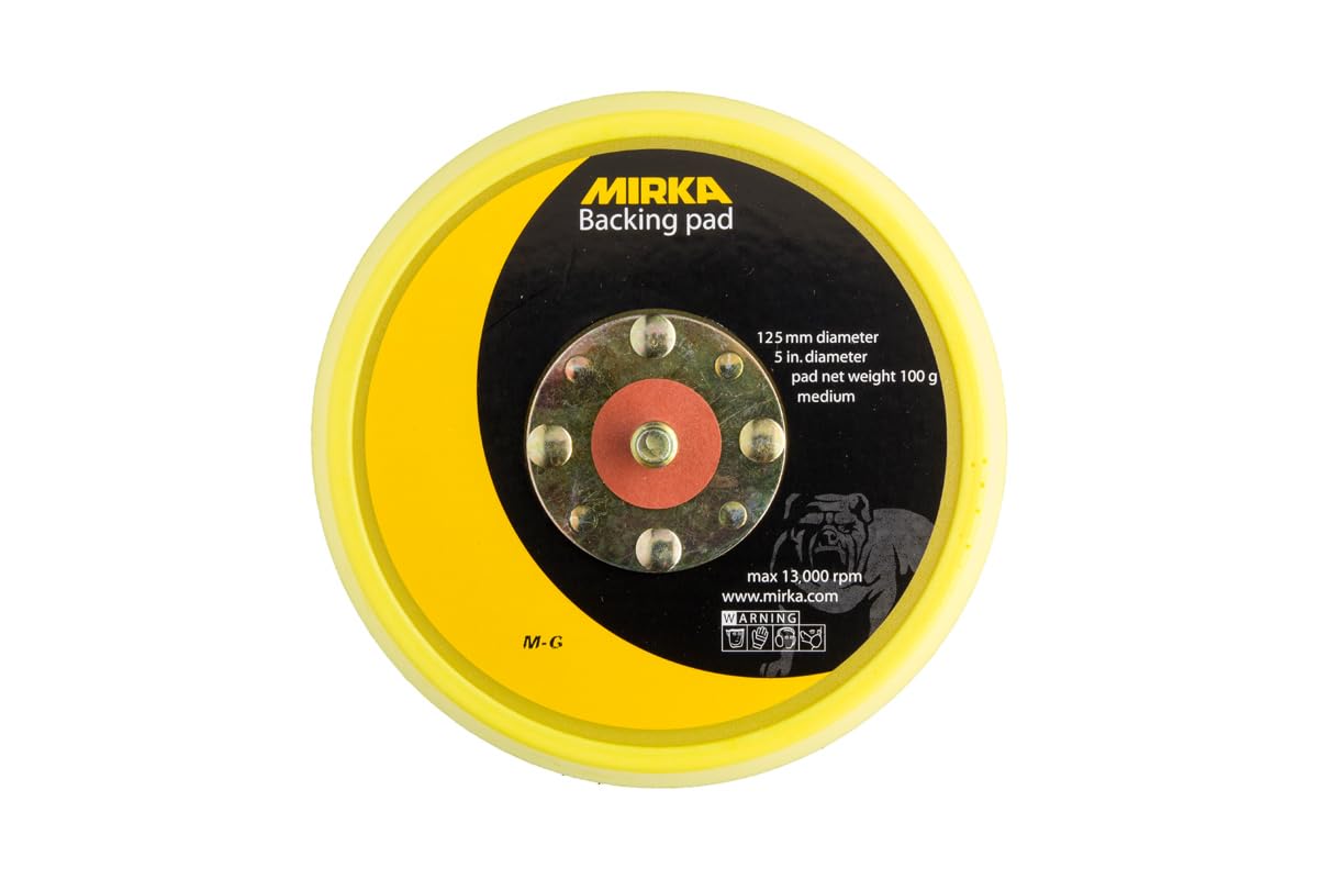 Mirka 8295191511 – Plato de Lija (5/16 Pulgadas Grip Medium, 125 mm