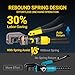 KOERZORE 10 Ton Hydraulic Crimping Tool Kit with 8 Dies, Professional Wire Crimper for 12 AWG to 2/0 AWG, Battery Cable and Stainless Steel Wire Rope for Wire Rope, Battery Cable Ends Ring Terminals