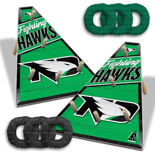Juego RingBag de North Dakota Fighting Hawks para tus días de camping y barbacoas