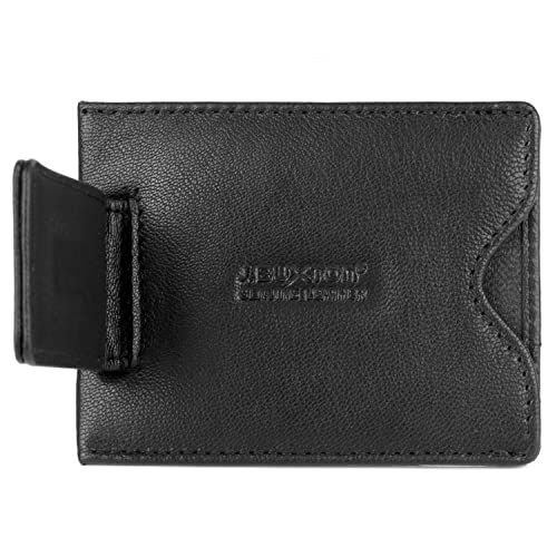 J. Buxton Emblem Front Pocket Magnetic Money Clip Black3