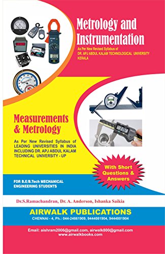 METROLOGY AND INSTRUMENTATION
